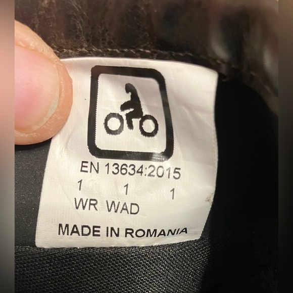 TCX Women’s Blend WP Leather Combat Moto Boots Size 5.5 - Picture 3 of 13